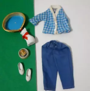Vintage Ideal TAMMY FAMILY CAT'S MEOW #9327 99% COMPLETO CON CIBO ANNI 60 VESTITI BAMBOLA - Foto 1 di 5