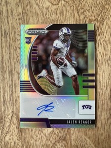 2020 Panini Prizm Draft Picks Auto silver - #117 Jalen Reagor - TCU Horned Frogs