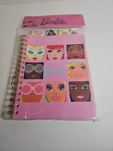 BARBIE JOURNAL 4 sections w/ Barbie Head Tabs 96 pgs Writers Notebook NEW Sealed - Picture 1 of 2