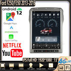 13" voiture automobile GPS voiture radio navigation stéréo pour Ford F250/f350 2013-2016