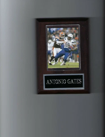 ANTONIO GATES PLAQUE SAN DIEGO CHARGERS FOOTBALL NFL Cover