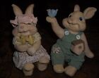 RABBITS- SET OF 2 SUPER CUTE SPRING OR EASTER BUNNIES