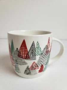Starbucks Coffee Christmas Holiday Tree Trees Mug Cup 18oz Rare HTF - Picture 1 of 5