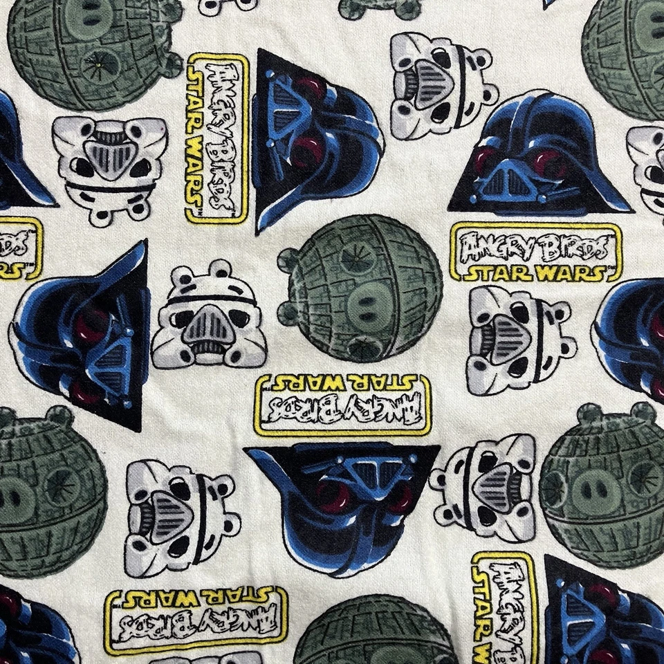 Angry Birds Star Wars Handmade Baby Children’s Throw Blanket 48” x 35” Cozy Soft - Image 1 of 4