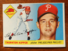 1955 Topps Baseball #62 Thornton Kipper Philadelphia Phillies Ex/Mt A-2243
