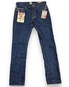 PRPS Demon Slim Straight Japanese Selvedge Jeans Sz 29x31 Mid Rise E61P98BP - Picture 1 of 21