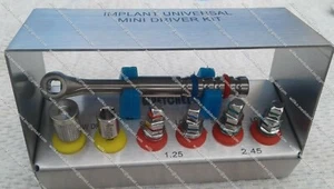 Dental Implant Universal MINI DRIVERS KIT RATCHET HAND HEX DRIVERS Willko - Picture 1 of 1
