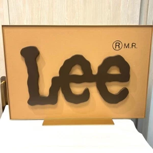 Apparecchi da negozio con logo Lee 3D circa Insegna insegna rara 60 cm x 40 cm non in vendita - Foto 1 di 12