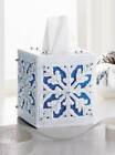 Mary Maxim Snowy Winter Plastic Canvas Tissue box Cover