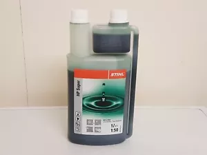Stihl 1ltr teilsynthetisches dosiertes 2Takt Öl (grün) passend für alle Stihl Maschinen - Bild 1 von 1
