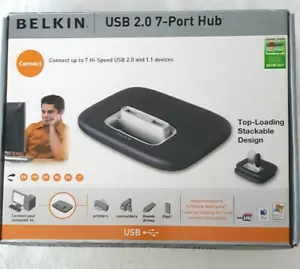 Belkin USB 2.0 7-Port Hub / NEU - Bild 1 von 8