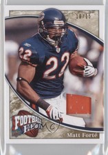 2009 Upper Deck Football Heroes Gold Patch /15 Matt Forte ' #15 Patch