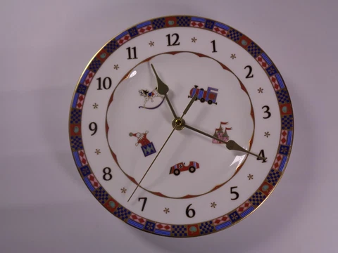 Royal Crown Derby Treasures of Childhood Wall Clock Cover