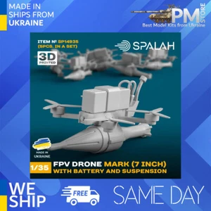 SPALAH 14935 1/35 FPV drone Mark 7inch with battery and suspension 5 pcs - Picture 1 of 2