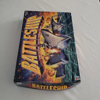 BATTLESHIP Board Game 2002 Edition MB Hasbro COMPLETE - Image 1 of 4