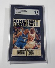 1996-97 Upper Deck Collector's Choice #356 Michael Jordan, Anfernee, SGC 9!!
