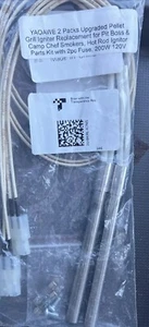 YAOAWE 2 Pack Hot Rod Igniter Kit for Pit Boss, Camp Chef Smokers Hot Rod….. - Picture 1 of 4