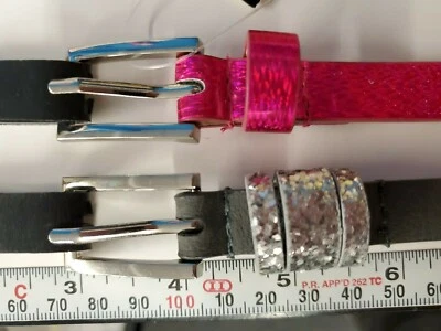 Material Niña Junior Brillo Holográfico 2 Piezas Conjunto Cinturón M/L Multicolor Foto 1 de 4