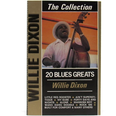 Willie Dixon 20 Blues Greats Cassette Stereo Made in Italy Deja Vu 1987 - Image 1 of 4