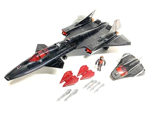 Action Force GI Joe ☆ COBRA NIGHT RAVEN 100% STRATO ☆ Figure Rare Hasbro Vintage - Picture 1 of 18
