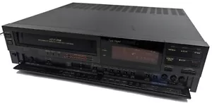 Mitsubishi HS-U70 1988 doble digital S-VHS grabadora estéreo Hi-Fi VCR - leer como está - Imagen 1 de 18