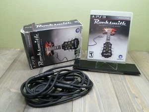 Rocksmith Guitar Instructional Game Sony PS3 Playstatlon 3 2011 CIB With Cable - Picture 1 of 8