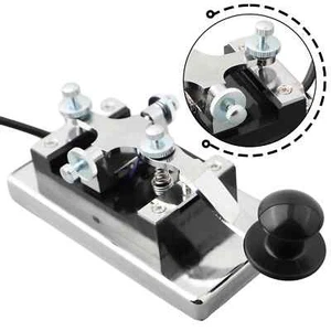 Zestaw kluczy Morse'a 145x67x63mm 1PC CW Key Manual Morse Key Morse Narzędzie praktyczne - Zdjęcie 1 z 17
