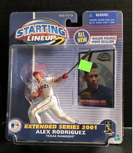 Alex Rodríguez - Texas Rangers - Línea inicial 2 - Extendido - 2001 - Nuevo - Imagen 1 de 6