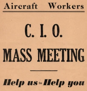 Poster Pubblicità Operai Aerei Seconda Guerra Mondiale Fronte Casa - Foto 1 di 3