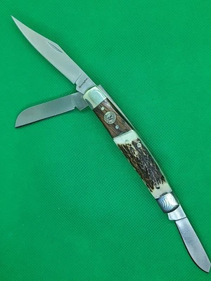 Remington Guide Stockman 15653 Pocket Knife  Bone/Wood Handle - New In Box - Image 1 of 4