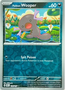 Paldean Wooper 126/197 | Obsidian Flames | Common Reverse Holo | NM Pokémon Card - Picture 1 of 1