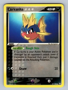 Carvanha 47/108 Common Power Keepers LP Pokemon TCG - Picture 1 of 2