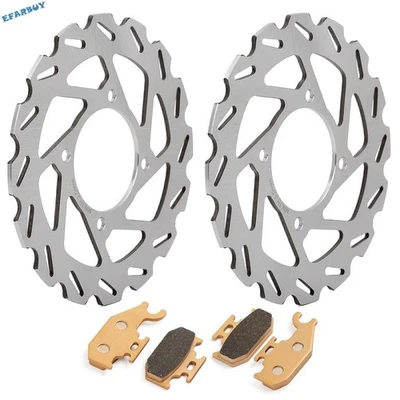 Pastillas de rotores de disco de freno delanteras para Can-Am Outlander 400 500 650 800R 4X4 2007-2012 Foto 1 de 4