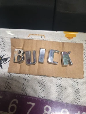 1958 Buick Roadmaster Limited Century Special Super Buick Hood Letters 58 Nice - Image 1 of 4