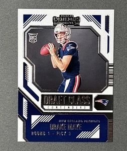 Drake Maye 2024 Panini Contenders Draft Class Rookie RC #3 New England Patriots - Picture 1 of 2