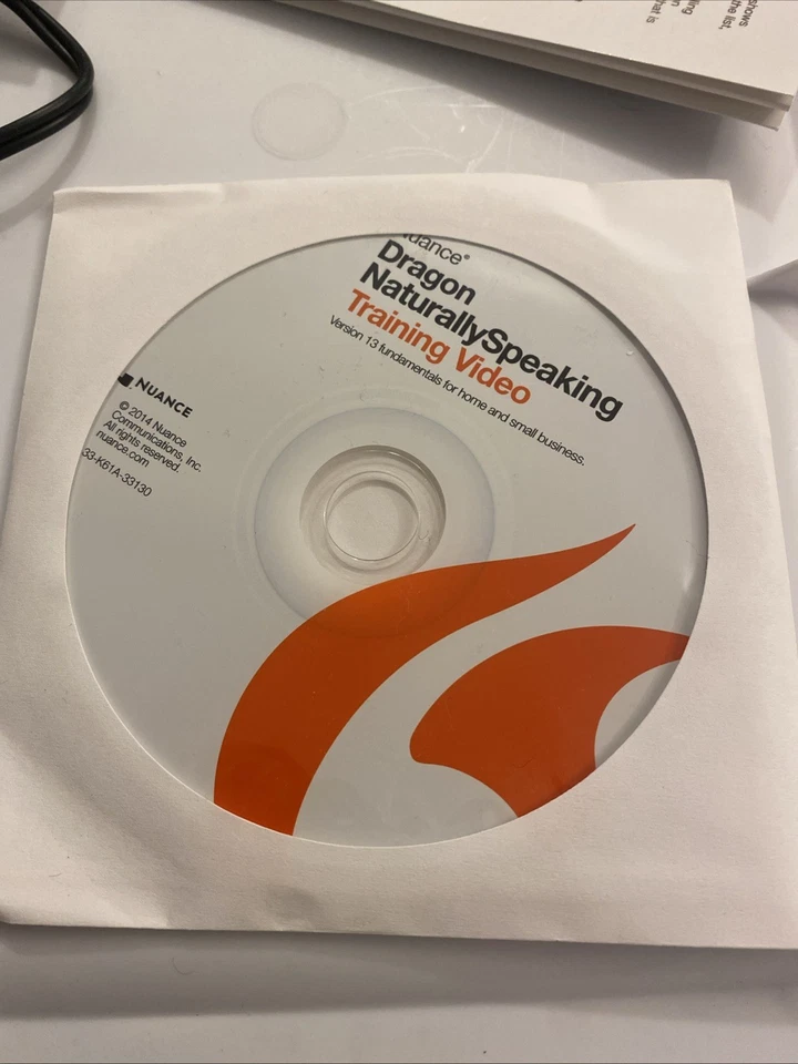 Nuance Dragon Naturally Speaking 13 Training Video For Home & Business 2014 - Image 1 of 2