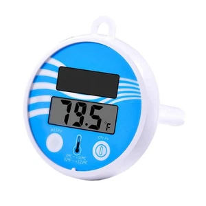 3X(Schwimmender Pool - Schwimmbadtemperatur leicht ablesbar, Solar Digital8941 - Bild 1 von 8