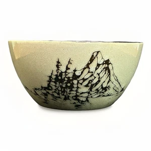 Mossy Oak Elch Ersatz Geschirr Steinzeug 6" Suppe oder Müslischale - Bild 1 von 6