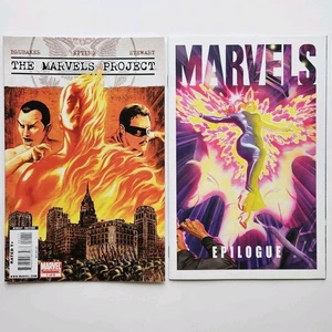THE MARVELS PROJECT #1 2009 & MARVELS EPILOGUE #1 2019 Comic Books NEW UNREAD - Picture 1 of 5