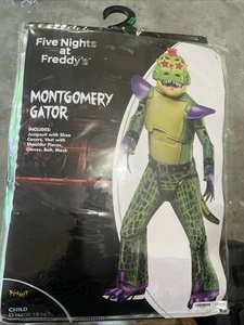 Spirit Costume Five Nights at Freddy's Montgomery Gator Childs Lg 12-14 - Picture 1 of 4