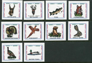 2001-2002 Spirit Lake Tribe Indian Reservation Stamps. CV $115.00, MNH - Picture 1 of 1