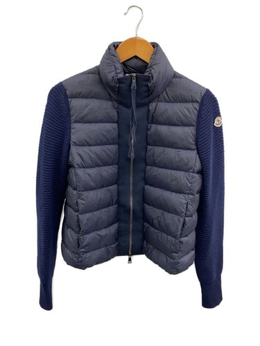 MONCLER Piumino MAGLIONE TRICOT CARDIGAN Nylon Nuovo