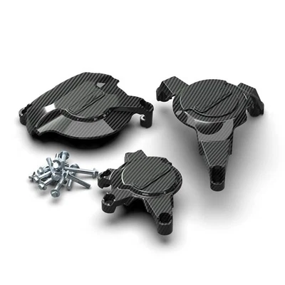 Cubierta de protección de motor de fibra de carbono para Honda CBR1000RR 2008-2016  Foto 1 de 4