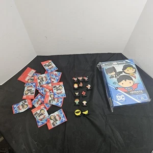 Circle K DC Herostix Lot of 28 w/case Batman Superman Wonder Woman 16 Unopened - Picture 1 of 19