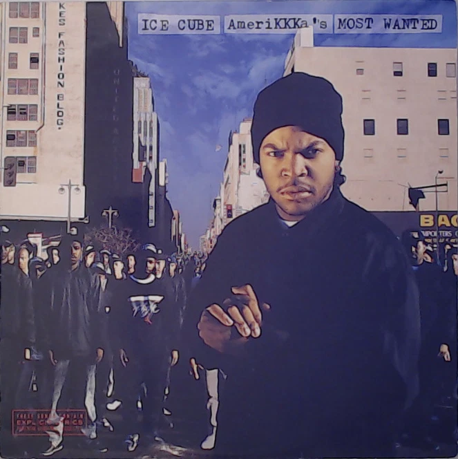 Ice Cube AmeriKKKa's Most Wanted OG UK 1990 4th & Broadway Bomb Squad Lench Mob - Image 1 of 1