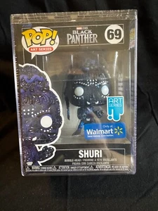Funko Pop Marvel Studios Black Panther SHURI Art Series #69 Walmart exclusive BN - Picture 1 of 10