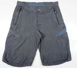 Men's Bench Gray Shorts Cargo Shorts ZIp Pockets sz 30 - Picture 1 of 11