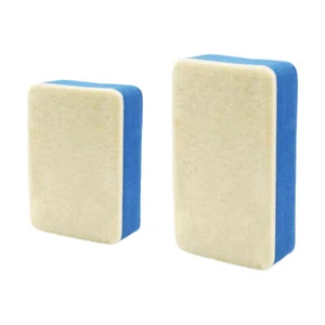 3 Glass Oil Film Cleaning Wipe Wool Felt Sponge Polishing Pads Glass Sponge Wipe - Picture 1 of 14