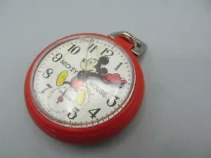 Bradley Mickey Mouse Taschenuhr Vintage - Bild 1 von 3