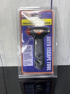 Mil-Spec Freedom Emergency Hammer, Seat Belt Cutter, Auto Escape Tool - Window - Picture 1 of 5